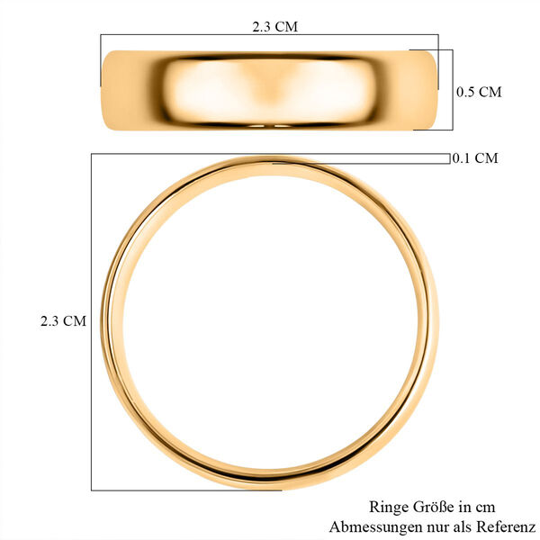 Bandring in 375 Gold, 1,41 Gramm image number 5