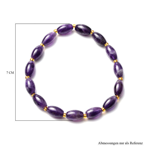 Amethyst flexibel Armband ca. 68,50 ct image number 3