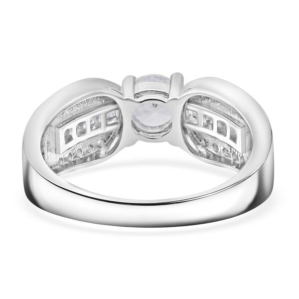 LUSTRO STELLA weißer Zirkonia Ring image number 5