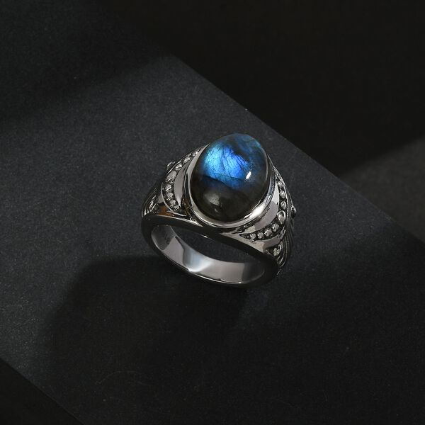 Labradorit Ring - 7,08 ct. image number 3