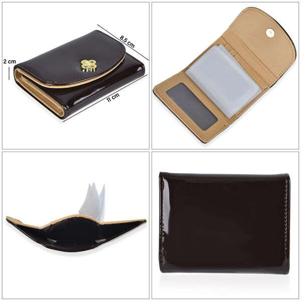 Portemonnaie, RFID Schutz, braun image number 4