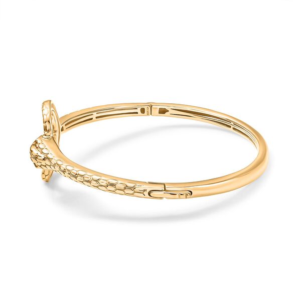 Natürlicher Chromdiopsid, Kanchanaburi Blauer Saphir Armreif ca. 19 cm 925 Silber 750 Gelbgold Vermeil ca. 0,37 ct. image number 5