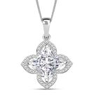 D'Joy Moissanit Schmuckset ca. 45 cm 925 Silber rhodiniert ca. 5,77 ct.