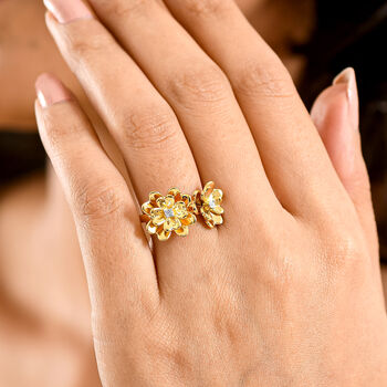 EverTrue floraler Diamant Ring