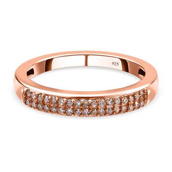 Nat&uuml;rlicher Champagner Diamant-Ring - 0,20 ct.