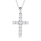 Weißer Kristall Schmuckset 925 Silber platiniert