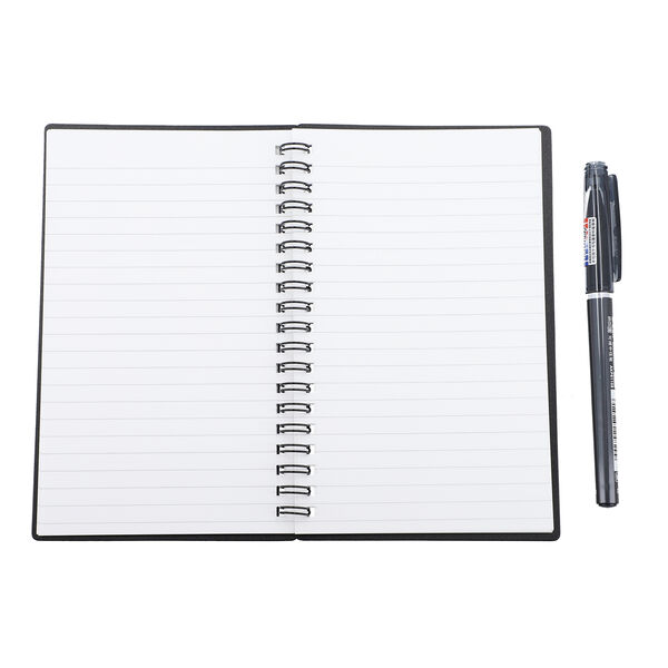 Smart - Notizbuch, Stift Radiergummi inkl., Schwarz image number 4