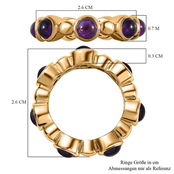 Afrikanischer Amethyst-Ring - 4,38 ct. image number 7