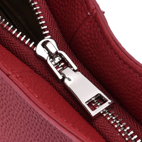 Hobo Umhängetasche aus Echtleder in Rot image number 7