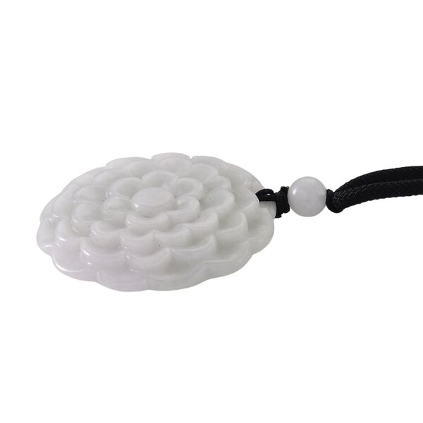 EXTREM SELTEN Nat&uuml;rliche Wei&szlig;e Jade Halskette, Flexibles (ca. 70 cm) ca. 70.00 ct image number 3