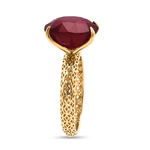 D'Joy AAA afrikanischer Rubin Ring - 8,80 ct. image number 4