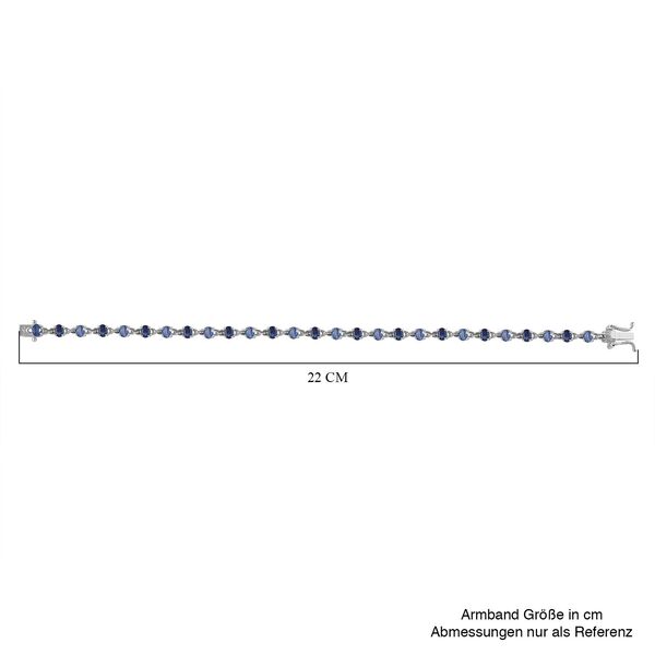 Kyanit Armband ca. 20 cm 925 Silber rhodiniert ca. 5,75 ct. image number 5