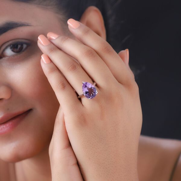 Rose De France Amethyst-Ring - 7,73 ct. image number 3