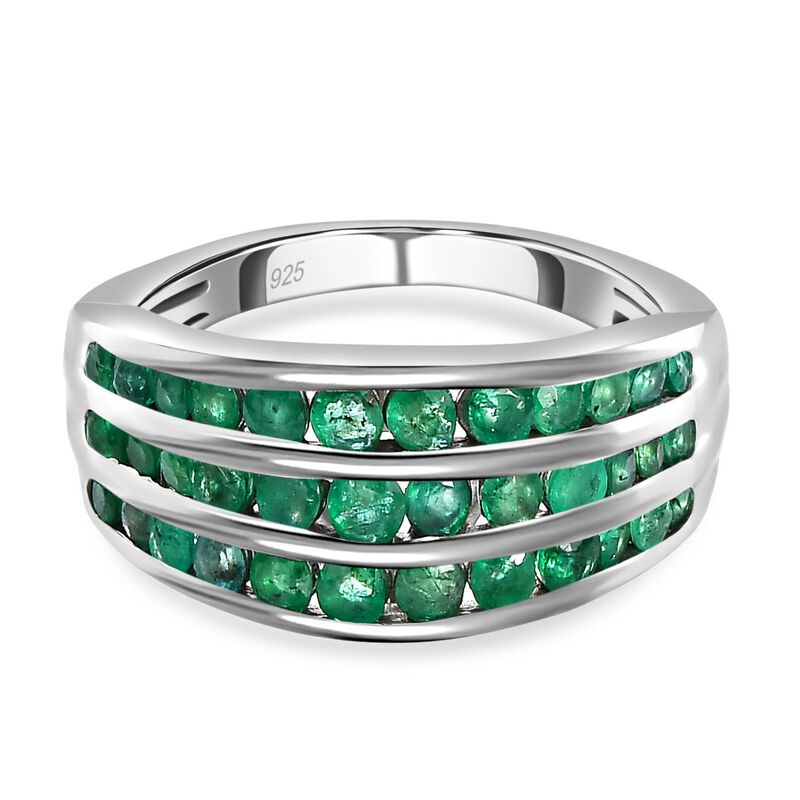 Premium Kagem sambischer Smaragd-Ring -1,40 ct. image number 0