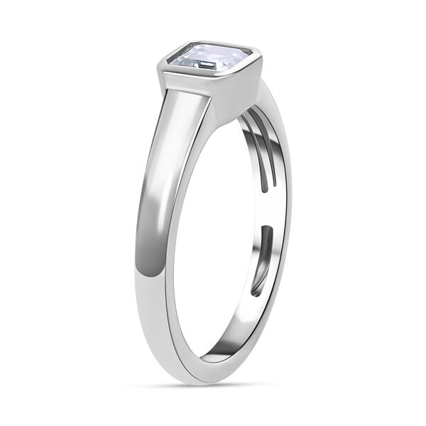 Moissanit Ring, ca. 0,69 ct. image number 5