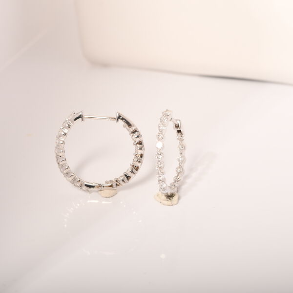 LUXURIANT SI1-SI2-GH Labor Diamant Ohrringe - 1,50 ct. image number 5