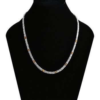 D'Joy Royal Bali - Zweifarbige Borobudur Halskette, 50cm