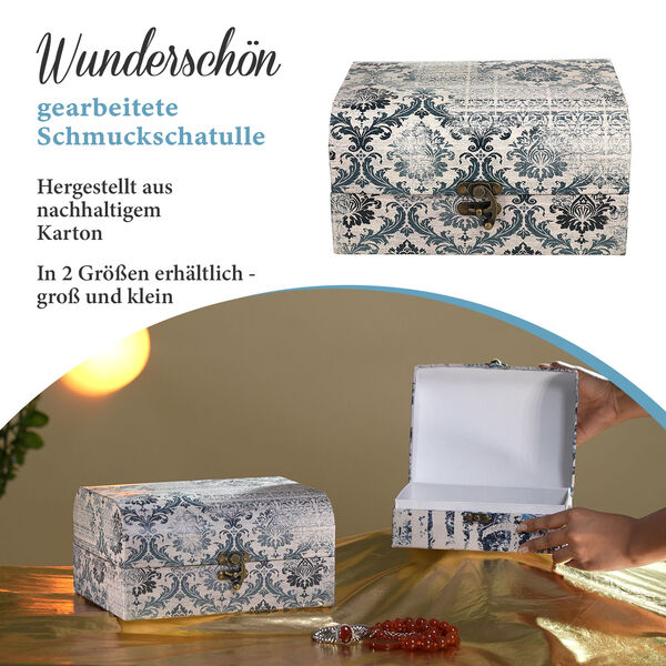 2er-Set Damask Bedruckte Schatztruhe image number 4