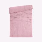 Bambus-Bettdecke mit Steppung, temperaturausgleichend, hypoallergen, mit 100?% Bambusfüllung, 135x200?cm, rosa