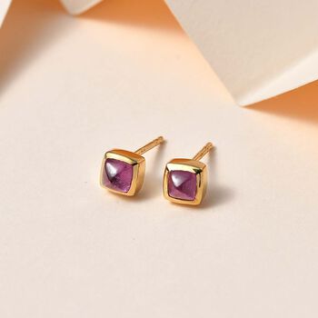 Ilakaka rosa Saphir Ohrringe - 1,33 ct.