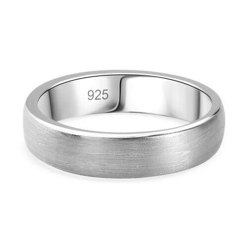 Bandring, 925 Silber rhodiniert image number 0