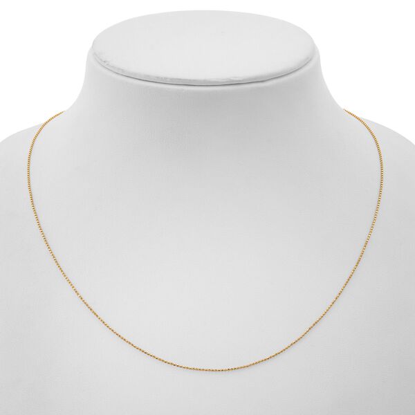 999 Gold Kugelkette ca. 50 cm ca. 3,36g image number 2