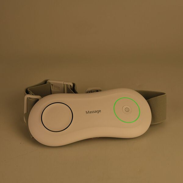 "EMS pulse abdominal massager Charger: TYPE-C Color: white Nominal length: 10 minutes Input current: 5 v / 1 a Power supply: 3.7 v 1200 mah rechargeable batteries Product size: 230*100*50mm EMS pulse gear: 15 gear Massage mode: 4 mode Product weight: 540g image number 3