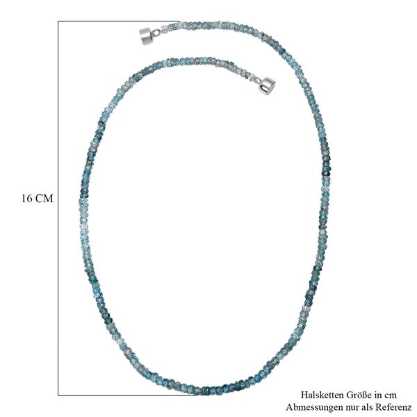 D'Joy AA blaue Zirkon 45cm Halskette - 100 ct. image number 6