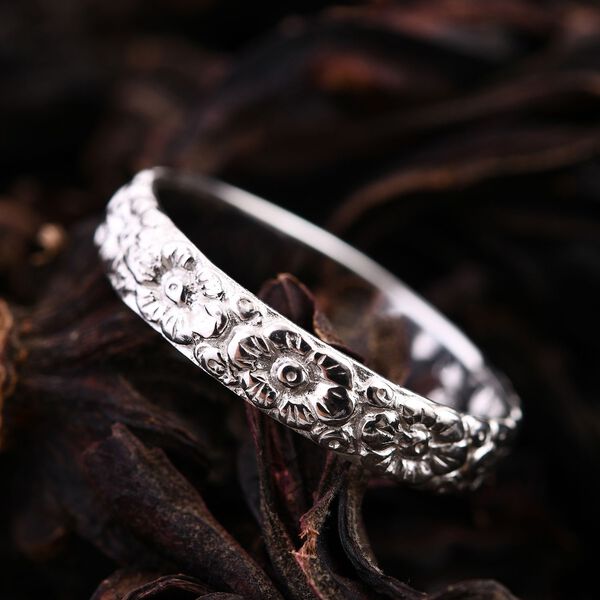 Royal Bali Kollektion - Ring mit floralen Motiven image number 1