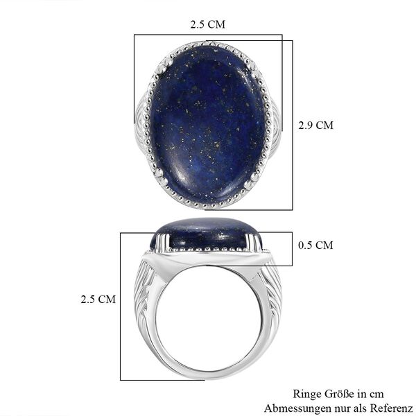Lapislazuli Ring - 26 ct. image number 6