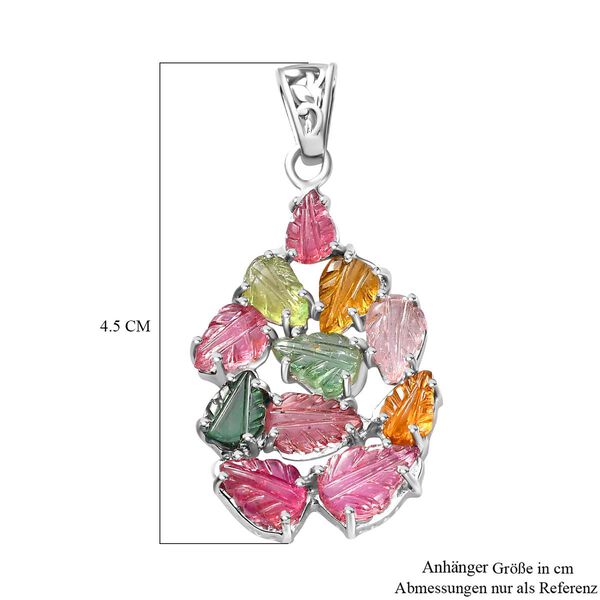 Mehrfarbiger Turmalin-Anh&auml;nger - 6,93 ct. image number 6