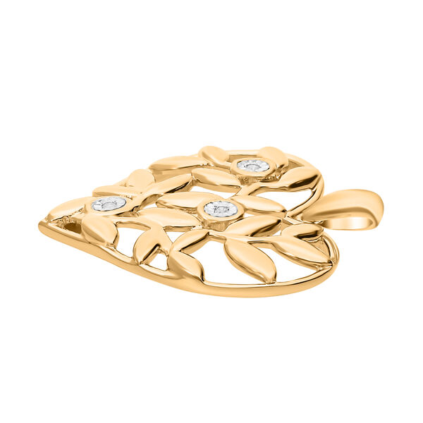 Herz Diamant Anh&auml;nger image number 3