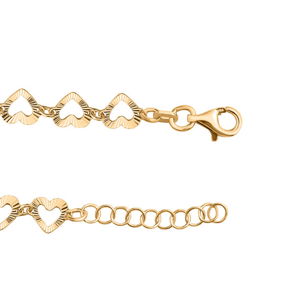 925 Silber vergoldet Armband ca. 18 cm ca. 2,41g image number 3