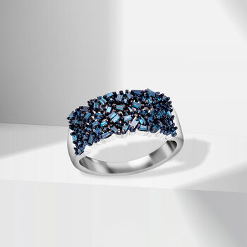 Blauer Diamant Ring - 1 ct.