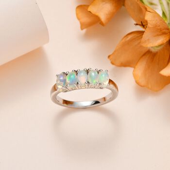 AA Nat&uuml;rlicher, &auml;thiopischer Welo Opal Ring, ca. 1,00 ct