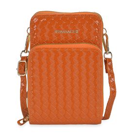 Passage - RFID Crossbody-Tasche, Orange