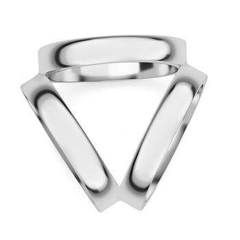 The 5th Season - kunstvoller Schalring, silber