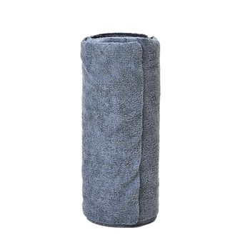 Wiederverwendbare Abrei&szlig;-Mikrofaser-Handtuchrolle - 30x30cm, 30 T&uuml;cher/Rolle, 180gsm, grau