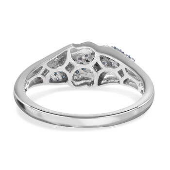 Blauer Diamant-Ring - 0,25 ct.
