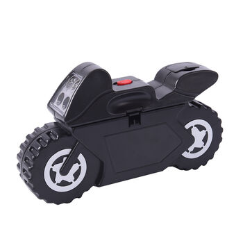 Werkzeugkasten mit Taschenlampe, Knopfbatterie (inkl.), Rad, 24 teilig