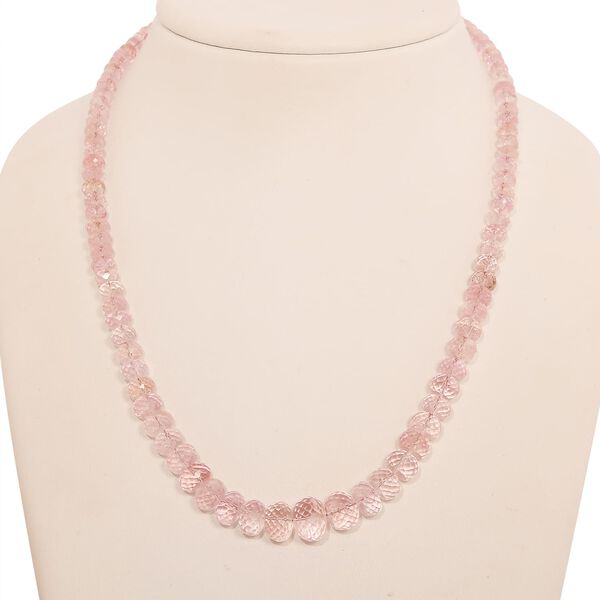 ILIANA AAA Morganit 45cm Halskette in 750 Gold - 155 ct. image number 9