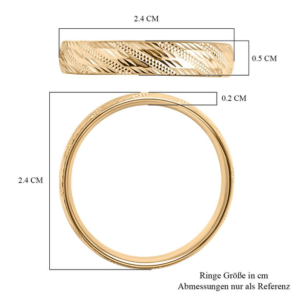 Bandring in 375 Gold, 1,19 Gramm image number 5