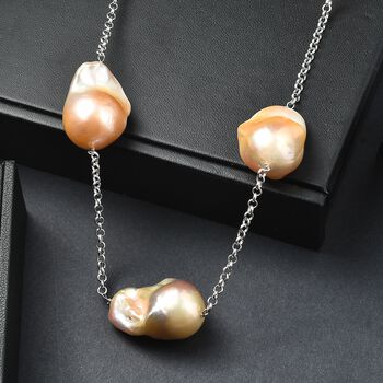 D'Joy AAA Barockperle 50cm Halskette