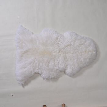 CLOSE OUT DEAL - Schafsfellteppich aus Echtleder-Fell, ca. 70x100 cm, Natur