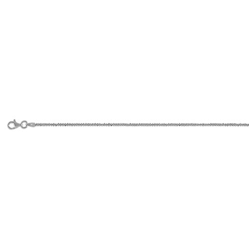Italienische Funkelkette, ca. 50 cm, 925 Silber ca. 4,00g image number 0