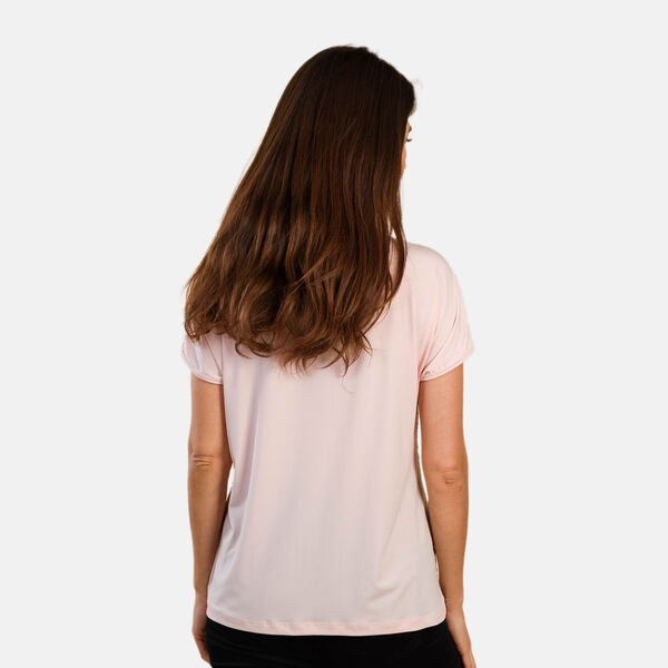 TAMSY - Pailletten Top, Größe 42, Blush Rosa image number 4