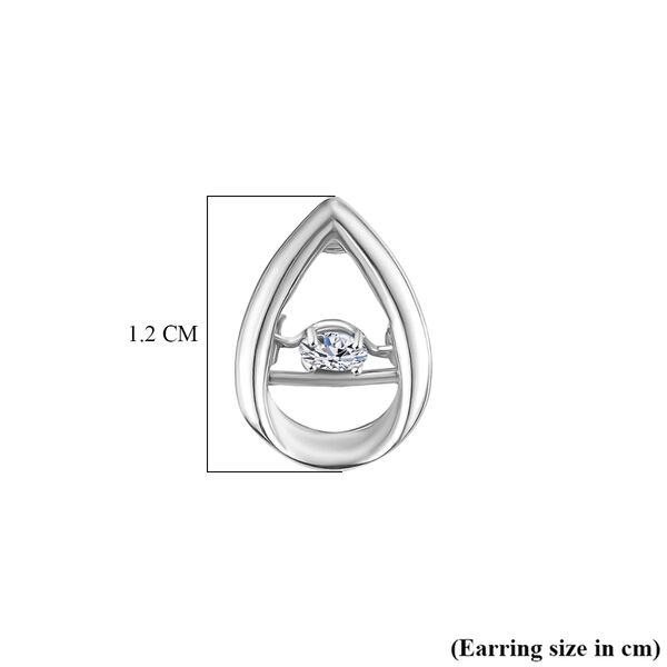 LUXURIANT DIAMOND - Lab Grown Diamant SI-GH Ohrringe 925 Silber Rhodiniert ca. 0.20 ct image number 5