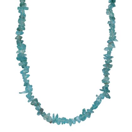 Betroka Blauer Apatit Kette 70 cm ca. 160.00 ct