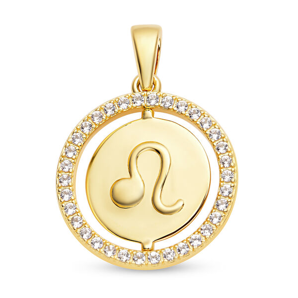 Weißer Zirkon Löwe-Anhänger - 0,63 ct. image number 4