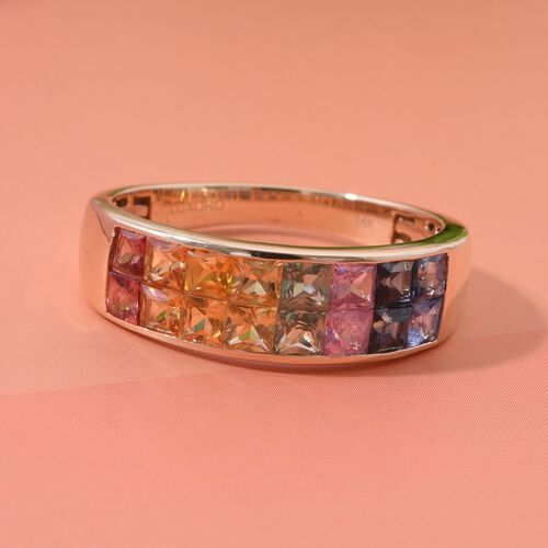 AAA Regenbogen Saphir Ring in 585 Gold - 2,38 ct. image number 1